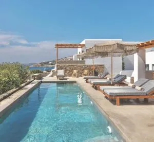 Trinity Mykonos - Beachfront Villa - Paradicsom part