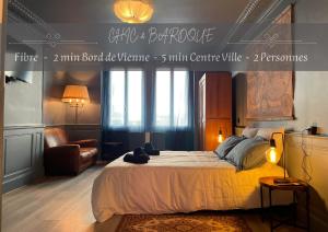 Appartements Appartement Chic & Baroque 5 min centre ville et Bord de Vienne : photos des chambres