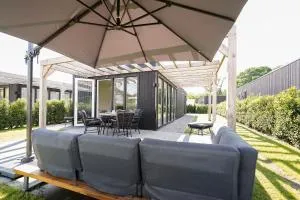 Luxe Lodge 'Bold' nabij bos en Veluwemeer - 4 pers - Ermelo