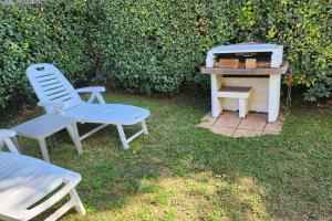 House with garden and barbecue in Cabourg