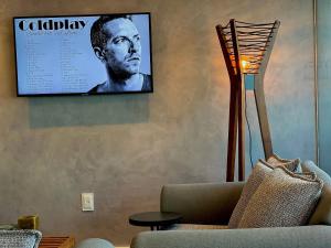 Cobertura vista mar com deck privativo churrasqueira