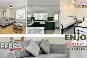 2-Bed Home by JMT Stays l Swansea Short Lets & Serviced Stays l Free Wi-Fi l Free Parkling - 高尔顿