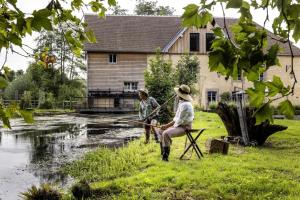Maisons de vacances Le moulin du chateau : photos des chambres