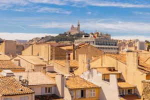 T4 plein coeur de Marseille avec vue Notre Dame