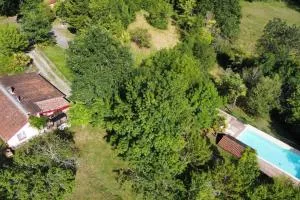 Gîte 8 personnes avec piscine - Miramont-de-Guyenne