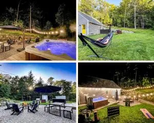 Private Mountain Getaway, Hot Tub, Fire Pit, BBQ, Games - 康威