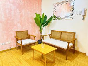 2 Bedroom Summer Themed Unit at Azure