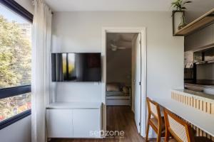 Apto moderno c piscina próximo ao Shopping BIA035