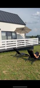 Domek nad jeziorem Raduńskim