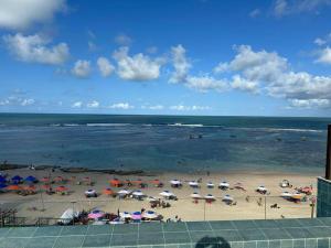 Apartamento térreo com piscina beira mar de Porto de Galinhas