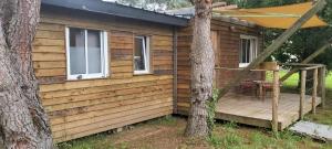 Campings Cabane en bois au calme : photos des chambres