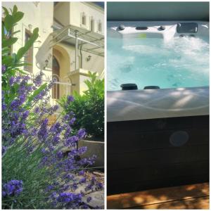 Kúria apartman private wellness with garden and pool