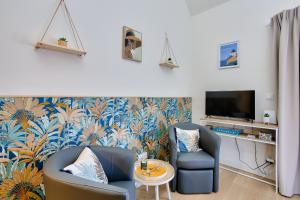 250m de la plage - Studio pour 2 - Balcon