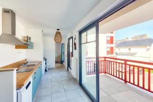 Appart pour 2 - 50 m de la plage du Val André