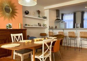 Appartements Le Bohemian Chic - 4 chambres en hypercentre de Saint-Omer, ideal pour les groupes : photos des chambres