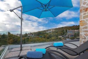 Villa Soleil in peaceful location with a sea view