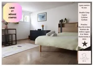 L'Olivier studio 2 personnes Lyon - Eurexpo - LDLC Arena - Groupama Stadium - Corbas