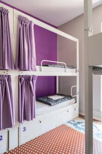 Single Bed in Mixed Dormitory Room with Private Bathroom (8 adults) room in Purple Nest Hostel