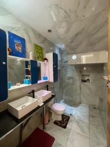 Luxury modern villa with a swimming pool