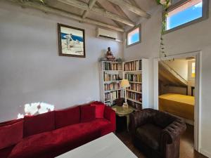 A garden in the clouds in the center of town