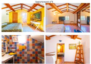 Maisons de vacances Belle villa provencale et dependances dans un domaine de 2 Ha piscine, sauna, balneo : photos des chambres