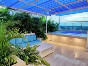 Agréable appartement en rooftop - Mata Chalupe