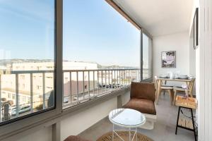 Appartements Cosy T2 vue mer 50m plages Wifi parking : photos des chambres