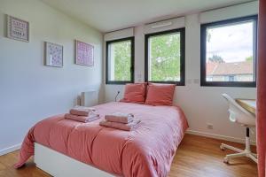 Appartements Appartement cosy lumieux- cadre verdoyant : photos des chambres