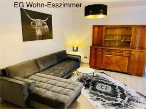 Panoramablick Ferien- und Monteurwohnung EG - Mörlenbach