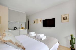 Appartements Green Suites Residence Meudon Velizy : Studio Lit Queen-Size 