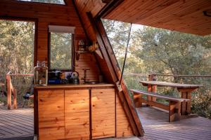 Gaia A-frame cabin