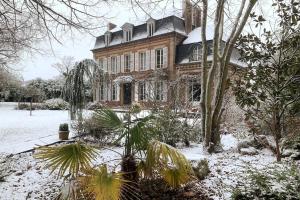 Villas Les Roseaux, 1h de Paris, Grand Jardin, Piscine : photos des chambres