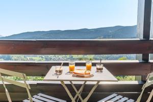 Appartements Le Petit Gite de la Vallee - Vue montagne parking : photos des chambres