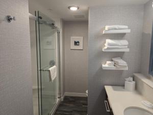 King Room with Sofa Bed - Mobility Access/Non-Smoking room in Hampton Inn & Suites Cazenovia NY