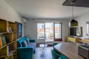 Appartements Lyon Premium - 7e Ciel Rooftop Panoramique : photos des chambres