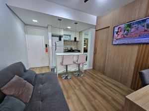 Flat Hotel reformado Perto do Metro de Moema