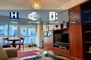 Apto 2 hab Zona Povisa - ASCENSOR & WiFi 4PAX ツ by Rias Baixas Rentals - Santo Tomé