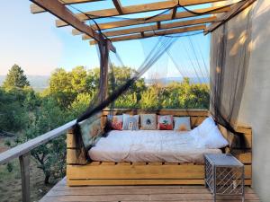 Sejours chez l'habitant Ecolieu Silenciane : photos des chambres