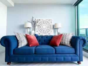 Top Floor Bay View Stylish 1BR Apt In Southbank 24hrs Self Check-IN Pool Gym Cinema