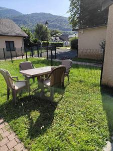 Appartements Mailh- Massibe T2 5 pers climatisation piscine couverte linge de maison inclus parking jardin clos : photos des chambres