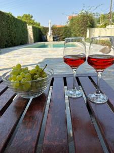 Villa Agia Marina 5m walk to the beach with private pool