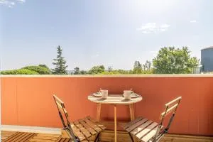 Charming T3 with balcony and view - Balma