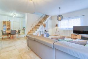 Villas Maison familiale proche Paris : photos des chambres