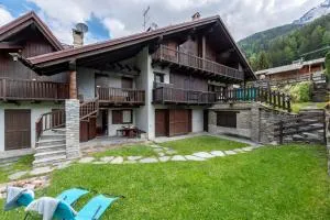 Flat with Garden in Courmayeur - Happy Rentals - 韦朗