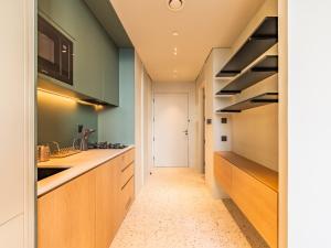 Modern Studio at Upside Living, Business Bay with Burj Khalifa View