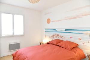 Maisons de vacances St Gildas de Rhuys - Maison 10 personnes avec 5 chambres, 900 m plage et 500 m centre bourg : photos des chambres