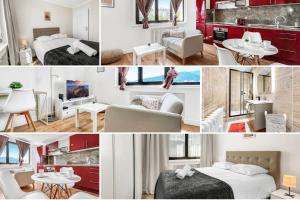 Appartements Homey Belleza - Hypercentre, proche Geneve, proche train et tram : photos des chambres