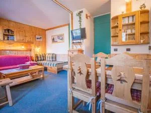 Studio cosy à Valmorel, proche télésiège, balcon, lave-linge, animaux acceptés, note 8/10 - FR-1-356-194 - 瓦尔莫雷尔