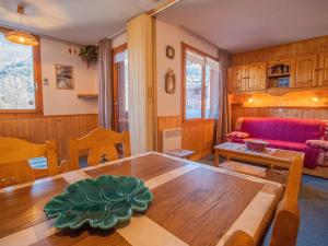 Studio cosy à Valmorel, proche télésiège, balcon, lave-linge, animaux acceptés, note 810 - FR-1-356-194