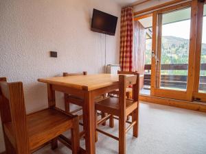 Studio cabine au pied des pistes avec animaux acceptés à Valmorel - FR-1-356-304